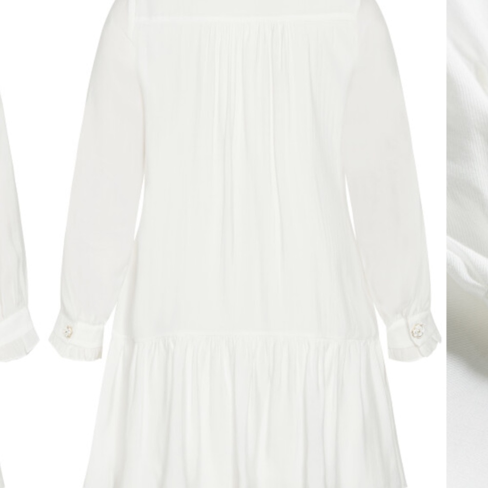 City Chic Laylo Ruffle Hem Long Sleeve Dress (Plus) M/18W - Picture 4 of 16